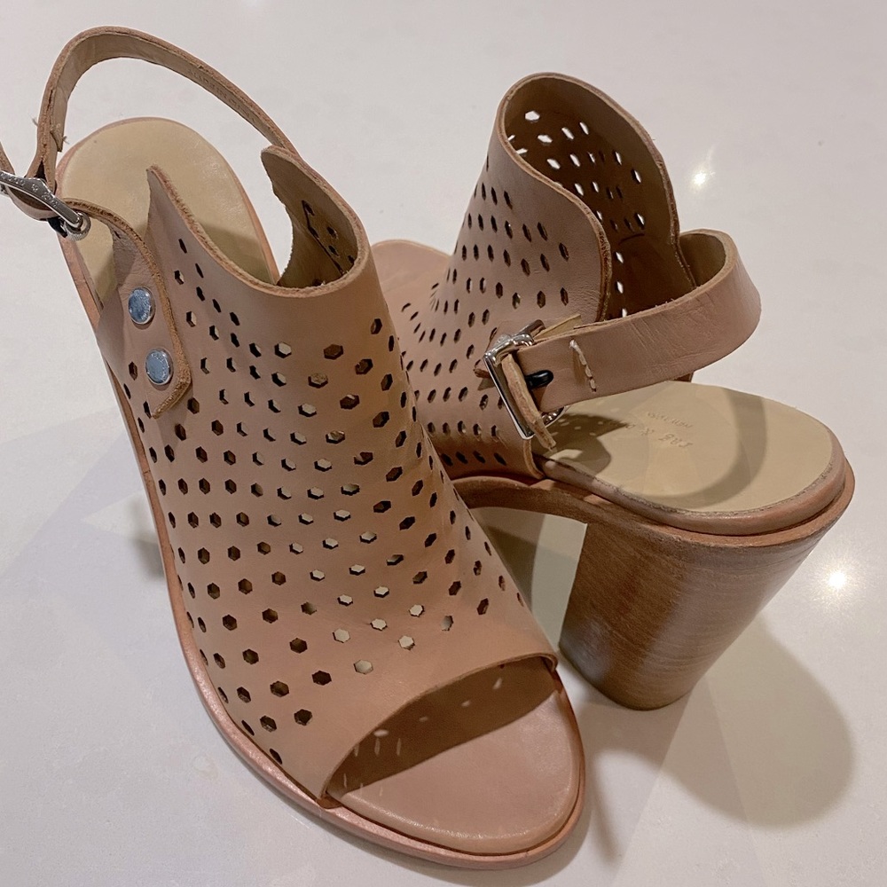 Rag & Bone Wyatt Leather Mules